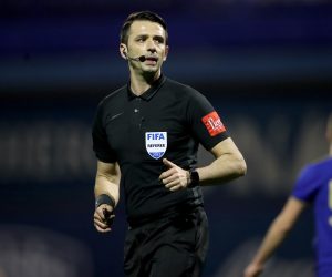 20.02.2022., stadion Maksimir, Zagreb - Hrvatski Telekom Prva liga, 24. kolo, GNK Dinamo - NK Lokomotiva. Sudac Igor Pajac   Photo: Igor Kralj/PIXSELL