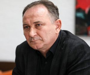 21.4.2022., Zagreb, Trg kralja Petra Kresimira IV, broj 2. Konferencija za medije saveza samostalnih sindikata Hrvatske na kojoj ce biti najavljene aktivnosti SSSH u sklopu obiljezavanja praznika rada. Organizirat ce povorku pod nazivom Za Hrvatsku zadovoljnih radnika.
 Photo: Marin Tironi/PIXSELL