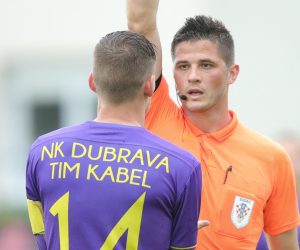 23.05.2021., Zagreb - Igraliste Nk Kustosija. 33. kolo Druge HNL: Dubrava Tim kabel - Hrvatski dragovoljac. Kolaric Patrik. Photo: Sanjin Strukic/PIXSELL