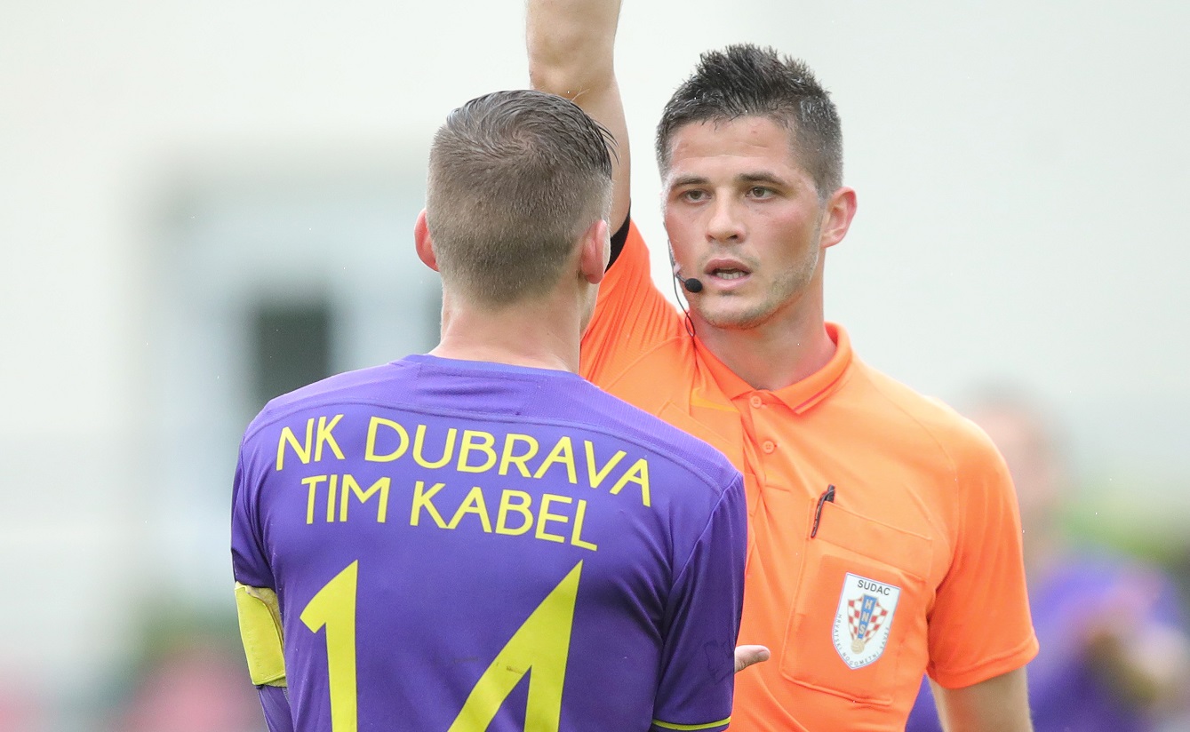 23.05.2021., Zagreb - Igraliste Nk Kustosija. 33. kolo Druge HNL: Dubrava Tim kabel - Hrvatski dragovoljac. Kolaric Patrik. Photo: Sanjin Strukic/PIXSELL