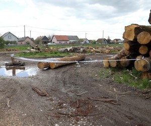 24.04.2022. Sisak, Sela 73 - Mjesto pogibije devetogodisnjeg djeteta   Photo: Edina Zuko/PIXSELL