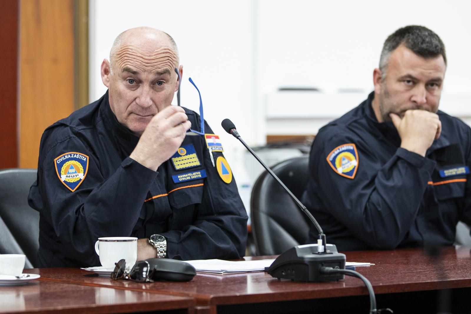 25.04.2022., Split - Damir Trut sa suradnicima se sastao sa Zupanom Splitsko-dalmatinskim. Photo: Milan Sabic/PIXSELL