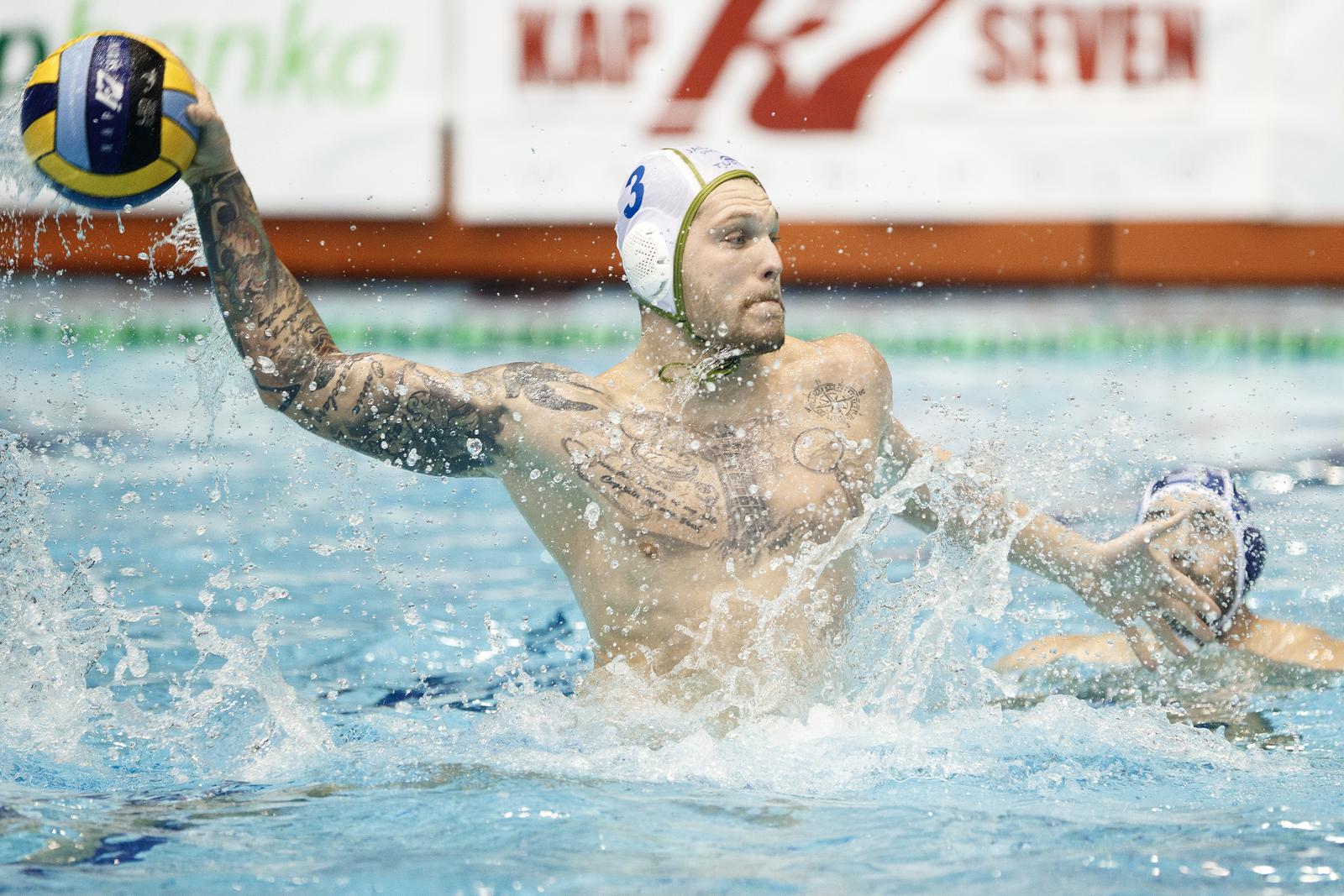 26.01.2022., Split - Utakmica 8. kola skupine A vaterpolske Lige prvaka: Jadran-Brescia. Jerko Marinic Kragic

 Photo: Milan Sabic/PIXSELL