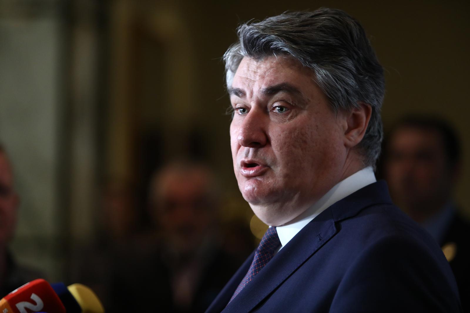 26.04.2022.Zagreb-Konferencija Vecernjeg lista i Drzave Izrael "Hrvatska kakvu trebamo- zelenim razvojem protiv klimatske krize"Zoran Milanovic.
   Photo: Boris Scitar/Vecernji list/PIXSELL