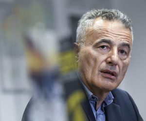 29.08.2019., Zagreb - U uredu za upravljanje u hitnim situacijama predstavljen je Plan djelovanja civilne zastite Grada Zagreba. Plan je predstavio procelnik ureda Pavle Kalinic.rPhoto: Sandra Simunovic/PIXSELL
