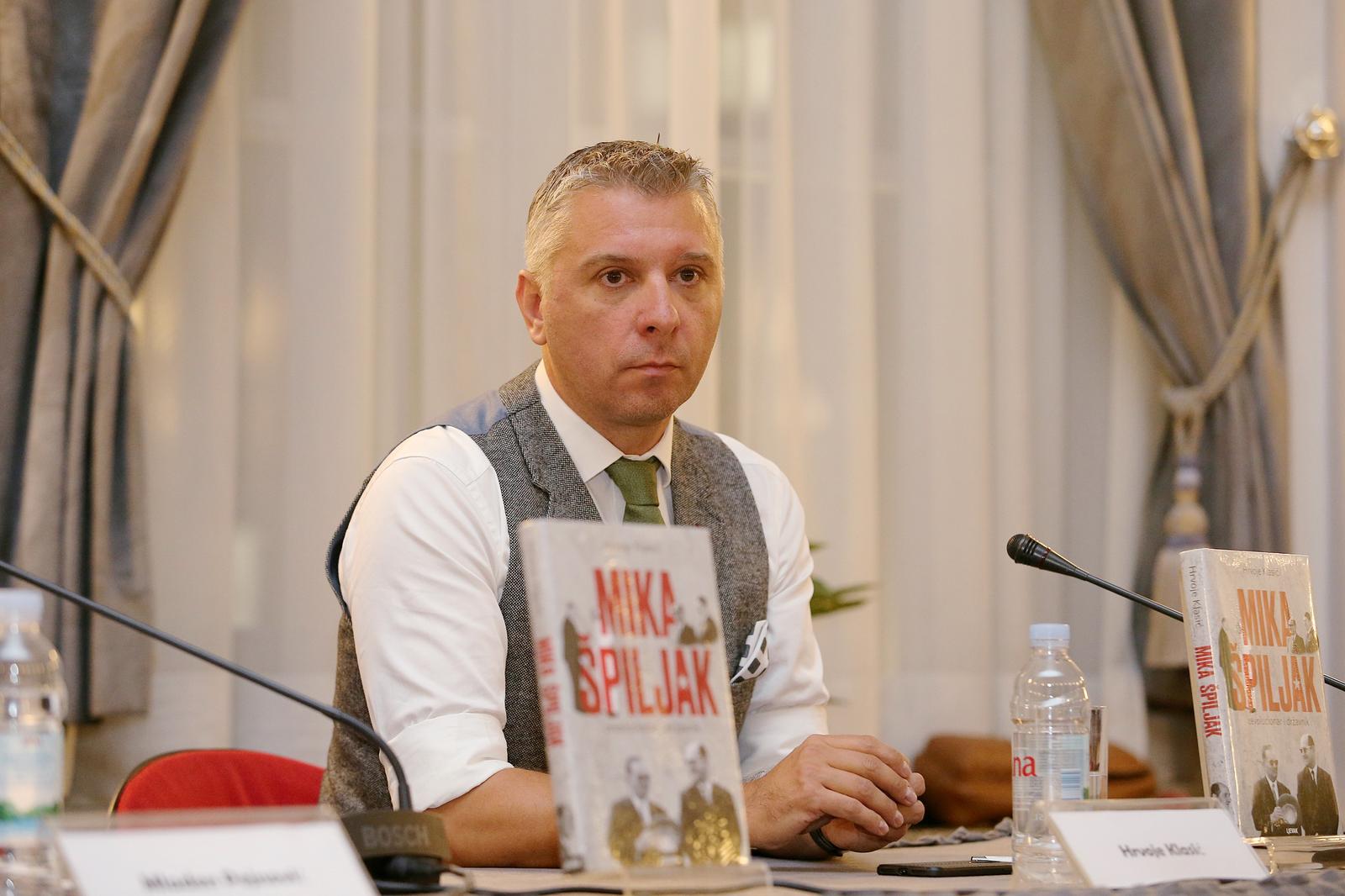 30.10.2019., HND, Zagreb - Promocija knjige Hrvoja Klasica "Mika Spiljak - Revolucionar i drzavnik". rPhoto: Dalibor Urukalovic/PIXSELL