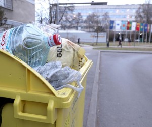 31.01.2022., Zagreb - Zagrebackoj Cistoci, uz probleme sa nesnalazenjem novih gradski vlasti, velike muke zadaje i velik broj djelatnika zarazenih koronavirusom pa u se gradu sve vise osjeti kasnjenje sa odvozom smeca. Photo: Patrik Macek/PIXSELL