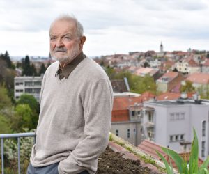 08.04.2022., Zagreb - Vladimir Peter Goss, knjizevnik. 

Photo Sasa ZinajaNFoto