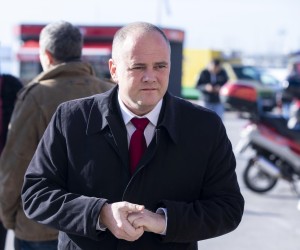 04.02.2022., Split - Gradonacelnik Ivica Puljak i dogradonacelnik Antonio Kuzmanic odrzali su konferenciju za medije na temu uvodenja reda u segmentu upravljanja nekretninama.
Antonio Kuzmanic
 Photo: Miroslav Lelas/PIXSELL