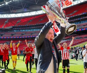 Brentford v Swansea City Sky Bet Championship Brentford s owner Matthew Benham celebrates after the Sky Bet Championship Play-Off Final between Brentford and Swansea City at Wembley Stadium, London PUBLICATIONxNOTxINxUKxCHN Copyright: xMarkxDxFullerx FIL-15578-0048