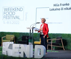 06.05.2022., Rovinj - Predavanje Ane Ros , Hisa Franko- Lokalno ili nikako
