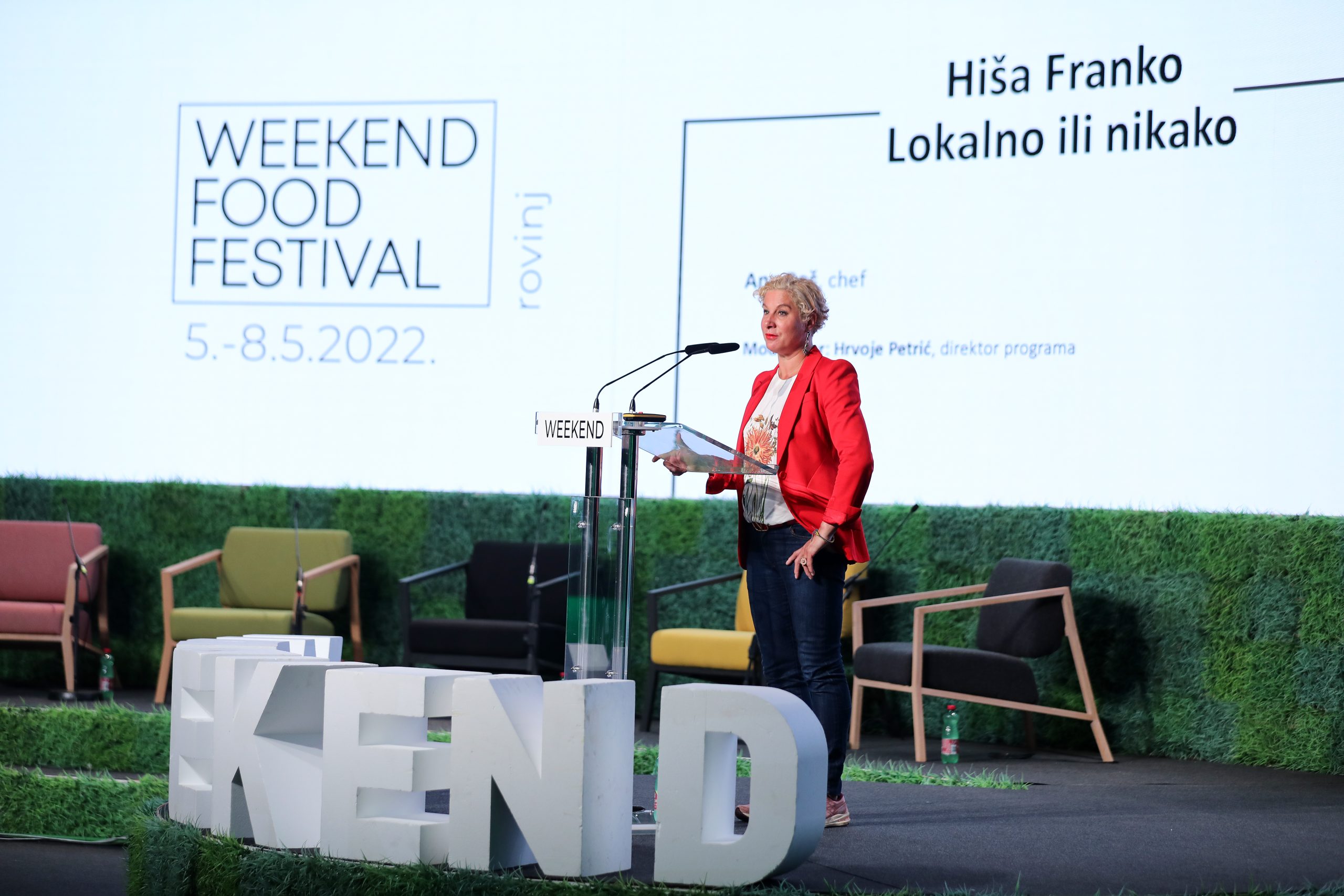06.05.2022., Rovinj - Predavanje Ane Ros , Hisa Franko- Lokalno ili nikako