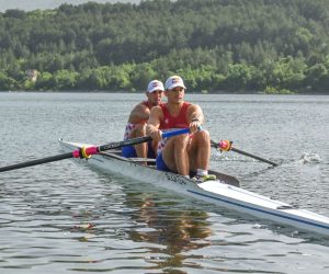 22.06.2021., Perucko jezero - Braca Martin i Valent Sinkovic na zavrsnim pripremama za OI u Tokiju na Peruckom jezeru. 

Photo Sasa ZinajaNFoto