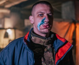 epa09940289 A handout picture made available by Regiment Azov press service shows an injured Ukrainian serviceman in a shelter at the Azovstal Iron and Steel Plant in Mariupol, Ukraine, 10 May 2022 (issued 11 May 2022). The Regiment Azov via their Telegram channel on 10 May 2022 have described the situation of their servicemen as "complete unsanitary conditions, with open wounds bandaged with non-sterile remnants of bandages, without the necessary medication and even food" and demanded evacuation to Ukrainian-controlled territory. On 24 February, Russian troops entered Ukrainian territory starting a conflict that has provoked destruction and a humanitarian crisis. According to data released by the UNHCR on 10 May, close to six million Ukrainians have fled their country since 24 February 2022.  EPA/Dmytro 'Orest' Kozatskyi/Azov Special Forces Regiment / HANDOUT  HANDOUT EDITORIAL USE ONLY/NO SALES