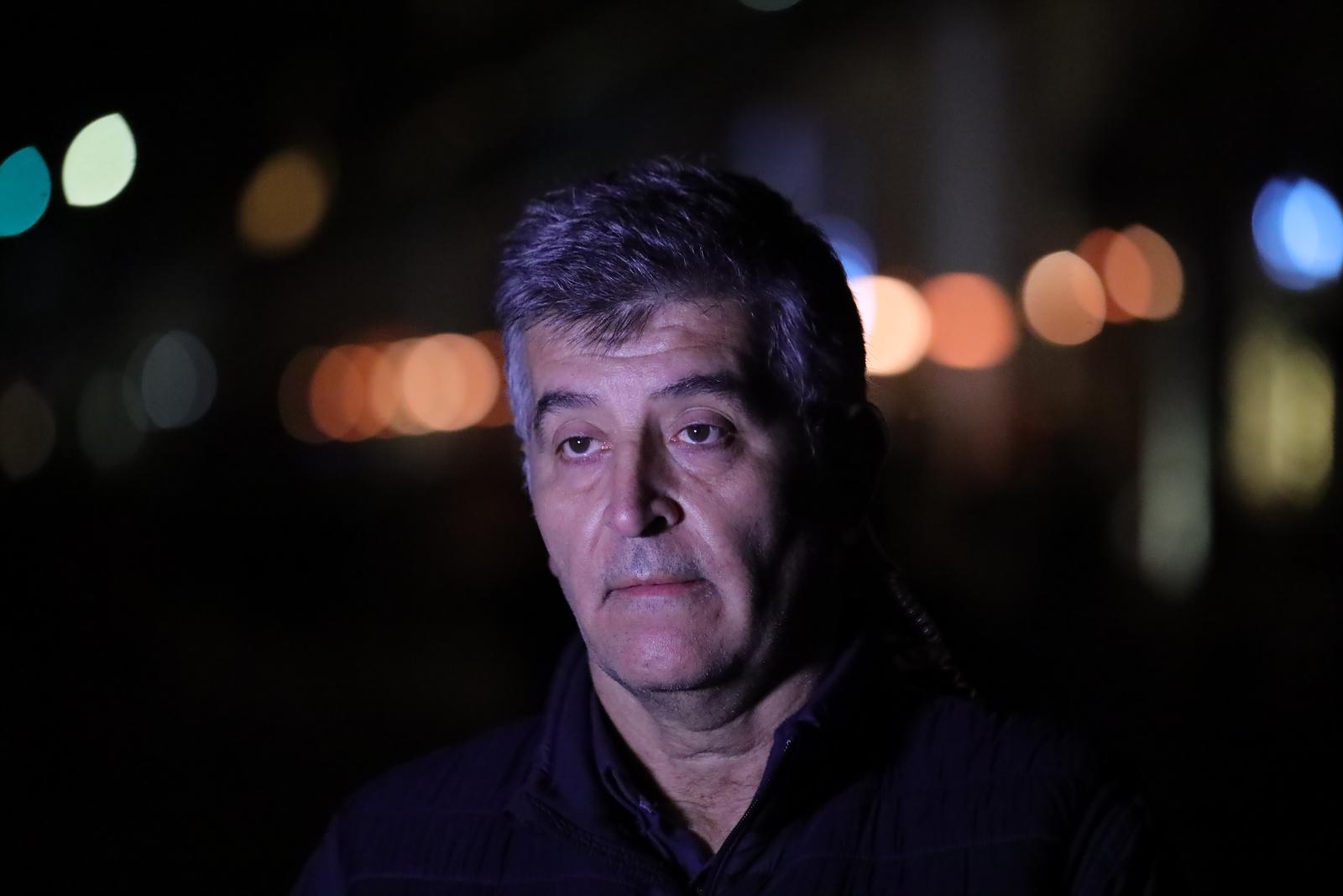 02, January, 2022, Belgrade - The father of the missing young man Matej Peris from Split, Nenad Peris, a famous water polo judge in front of the Gothic club in Beton Hall, where his son was last seen. Nenad Peris. Photo:Milan Maricic/ATAImages

02, januar, 2022, Beograd  - Otac nestalog Splicanina Mateja Perisa, Nenad Peris, poznati vaterpolo sudija ispred kluba Gotik u Beton hali, gde je njegov sin poslednji put vidjen. Photo: Milan Maricic/ATAImages Photo: Milan Maricic/ATAImages/PIXSELL