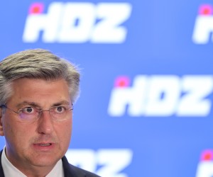 02.05.2022., HDZ, Zagreb - Zajednicka sjednica Predsjednistva i Nacionalnog vijeca HDZ-a. Andrej Plenkovic obratio se novinarima. Photo: Marko Prpic/PIXSELL