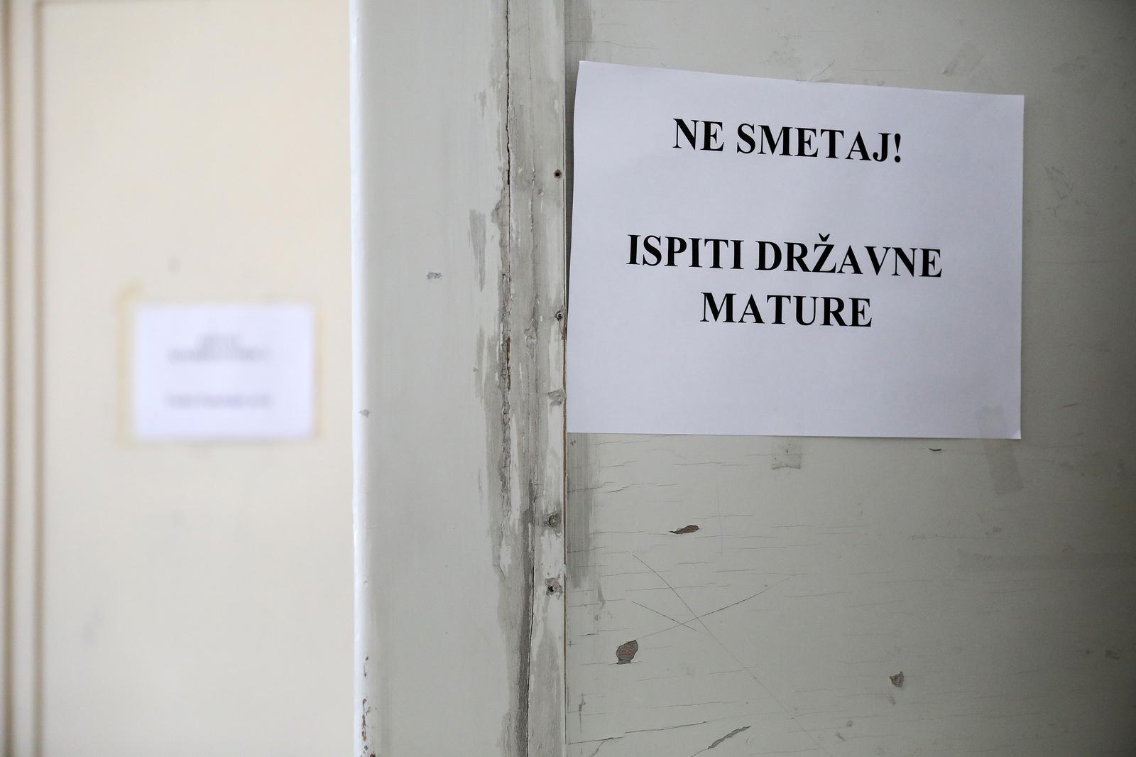 05.06.2021., Zagreb - Ilustracija za pisanje drzavne mature. rPhoto: Emica Elvedji/PIXSELL
