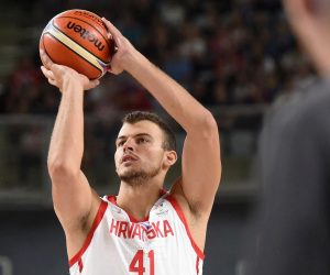 05.09.2018., Varazdin - Prijateljska kosarkaska utakmica, Hrvatska - Slovenija. Ante Toni Zizic Photo: Vjeran Zganec Rogulja/PIXSELL