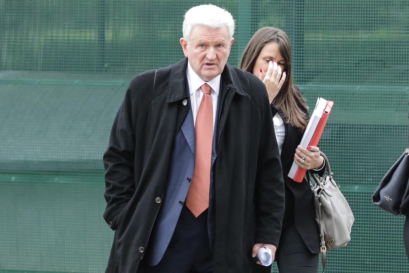 06.05.2021., Zagreb - Optuzno vijece za Ivicu Todorica i ostale u predmetu Veliki Agrokor. Ivica Todoric u drustvu svojih odvjetnika dolazi u zgradu Kockice na zagrebackom Prisavlju.rPhoto: Robert Anic/PIXSELL