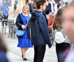 07.05.2022., Varazdin- Povorka "Hod za zivot" i kontraskup "Subotom za slobodu". Photo: Vjeran Zganec Rogulja/PIXSELL