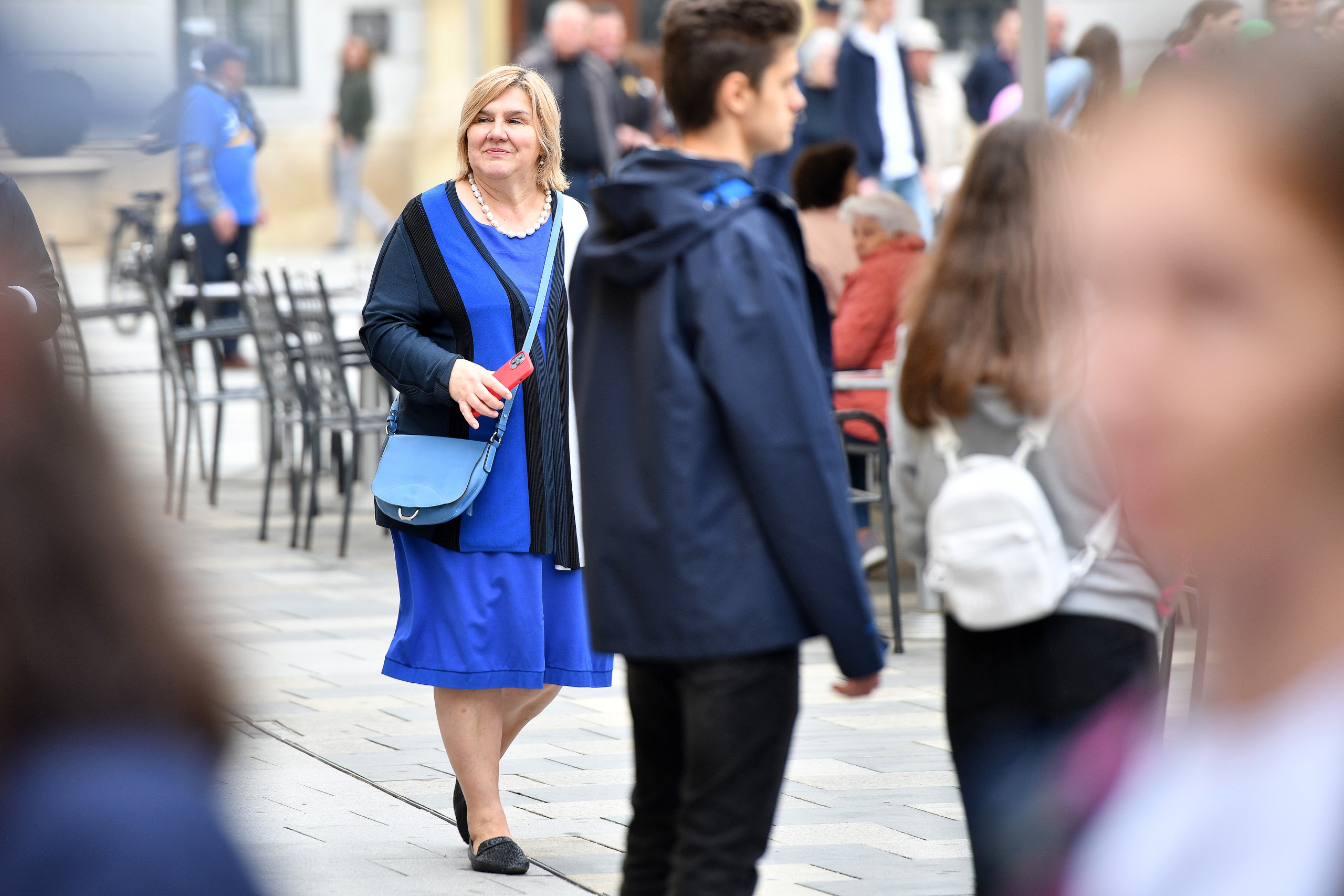 07.05.2022., Varazdin- Povorka "Hod za zivot" i kontraskup "Subotom za slobodu". Photo: Vjeran Zganec Rogulja/PIXSELL