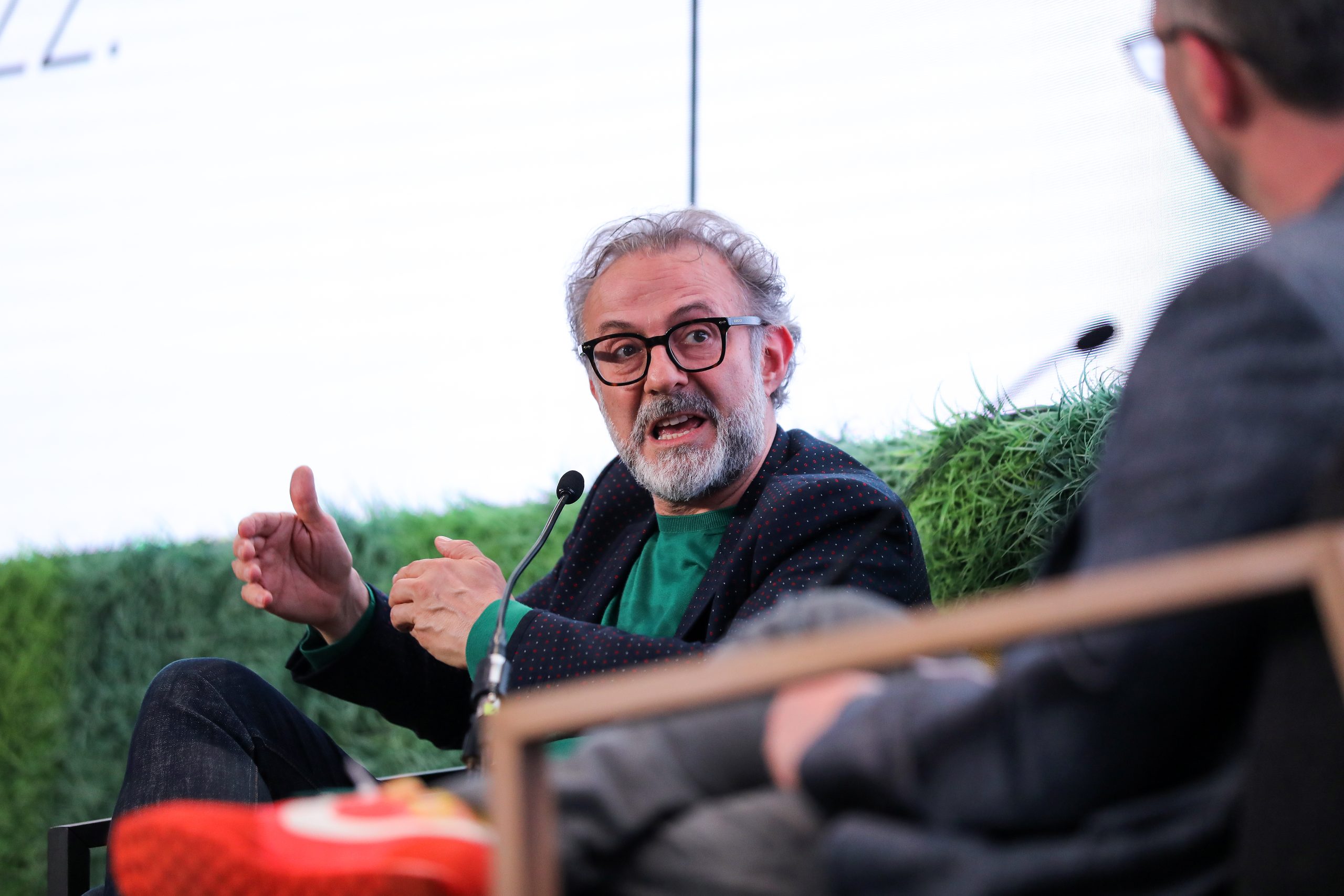 07.05.2022., Rovinj - Weekend Food Festival, Chef Massimo Bottura i Hrvoje Petric Photo: Emica Elvedji/PIXSELL