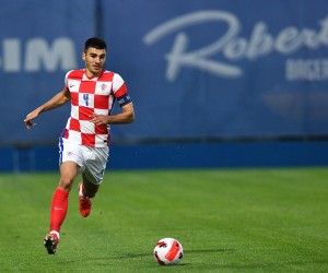 08.10.2021.,Varazdin - Hrvatska U-21 reprezentacija  u kvalifikacijama za Euro igra protiv Norveske. Photo: Vjeran Zganec Rogulja/PIXSELL
