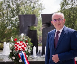 09.05.2022. Mostar - Bozo Ljubic, predsjednik Glavnog vijeca Hrvatskog narodnog sabora u Bosni i Hercegovini. Photo: Denis Kapetanovic/PIXSELL