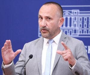 11.05.2022., Zagreb - Na konferenciji za medije odrzanoj u Saboru o temi "Progresivci protiv zivota" govorio je Hrvoje Zekanovic.
 Photo: Patrik Macek/PIXSELL