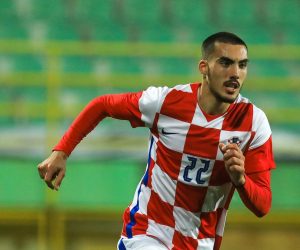 11.11.2021., stadion Aldo Drosina, Pula - Kvalifikacije za Europsko U21 nogometno prvenstvo, skupina A, 5. kolo, Hrvatska - Estonija. Roko Simic   Photo: Srecko Niketic/PIXSELL