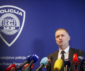 12.01.2022., Zagreb - S obzirom na iskazani interes za izjavom predstavnika hrvatske policije koji je proteklih dana boravio u posjetu MUP-u Republike Srbije po pitanju traganja za nestalim Matejem Perisem,  Izjavu za medije dao je pomocnik glavnog ravnatelja policije i nacelnik Uprave kriminalisticke policije Antonio Gerovac. Photo: Slavko Midzor/PIXSELL