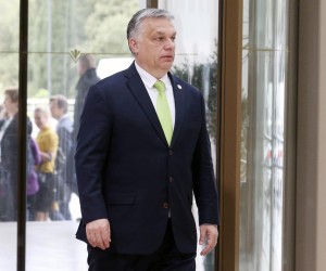 12.04.2019., Dubrovnik - U hotelu Rixos odrzava se 9th Business Forum of CEEC & China (9. poslovni forum zemalja srednje i istocne Europe i Kine). Premijer Madjarske Viktor Orban Photo: Ivo Cagalj/PIXSELL