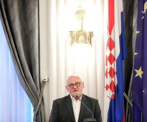 12.04.2022., Zagreb - Dodjela godisnjih priznanja i nagrada Hrvatskog zbora sportskih novinara odrzana je u Novinarskom domu. Zlatko Matesa Photo: Emica Elvedji/PIXSELL