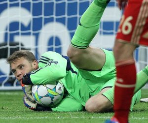 19.05.2012., Muenchen, Njemacka - Finalna utakmica Lige prvaka, FC Bayern Muenchen - Chelsea FC. Chelsea je osvojio Lgu prvaka boljim izvodjenjem jedanaesteraca 5-4, nakon sto je u regularnom dijelu i produzetcima rezultat bio 1-1. Manuel Neuer. rPhoto: Goran Stanzl/PIXSELL