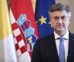 12.05.2022., Zagreb - Predsjednik Vlade Andrej Plenkovic sastao se s drzavnim tajnikom Svete Stolice Pietrom Parolinijem, prigodom njegova posjeta Hrvatskoj. Photo: Sanjin Strukic/PIXSELL