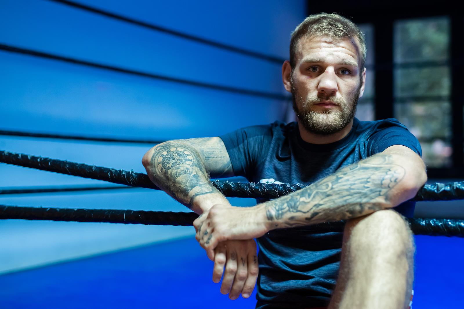 13.07.2021., Split - Trening hrvatskog boksackog prvaka Luke Plantica uoci odlaska na Olimpijske igre u Japan."nPhoto: Milan Sabic/PIXSELL