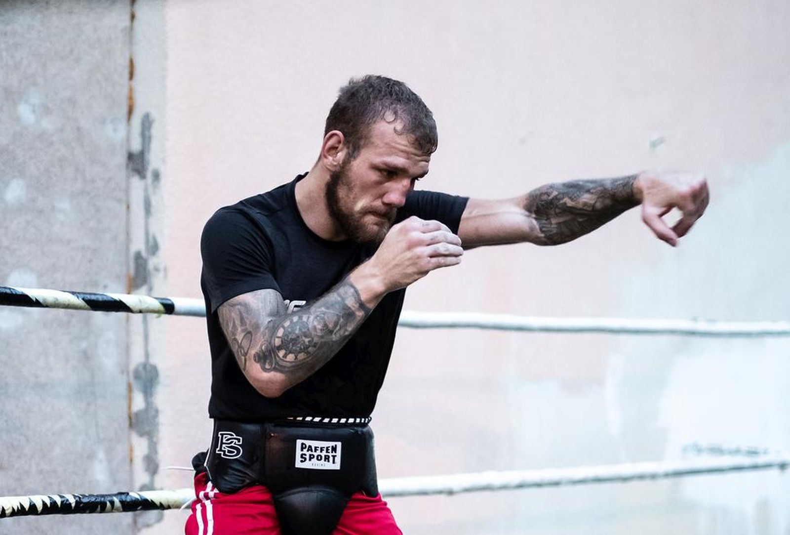 13.07.2021., Split - Trening hrvatskog boksackog prvaka Luke Plantica uoci odlaska na Olimpijske igre u Japan."nPhoto: Milan Sabic/PIXSELL