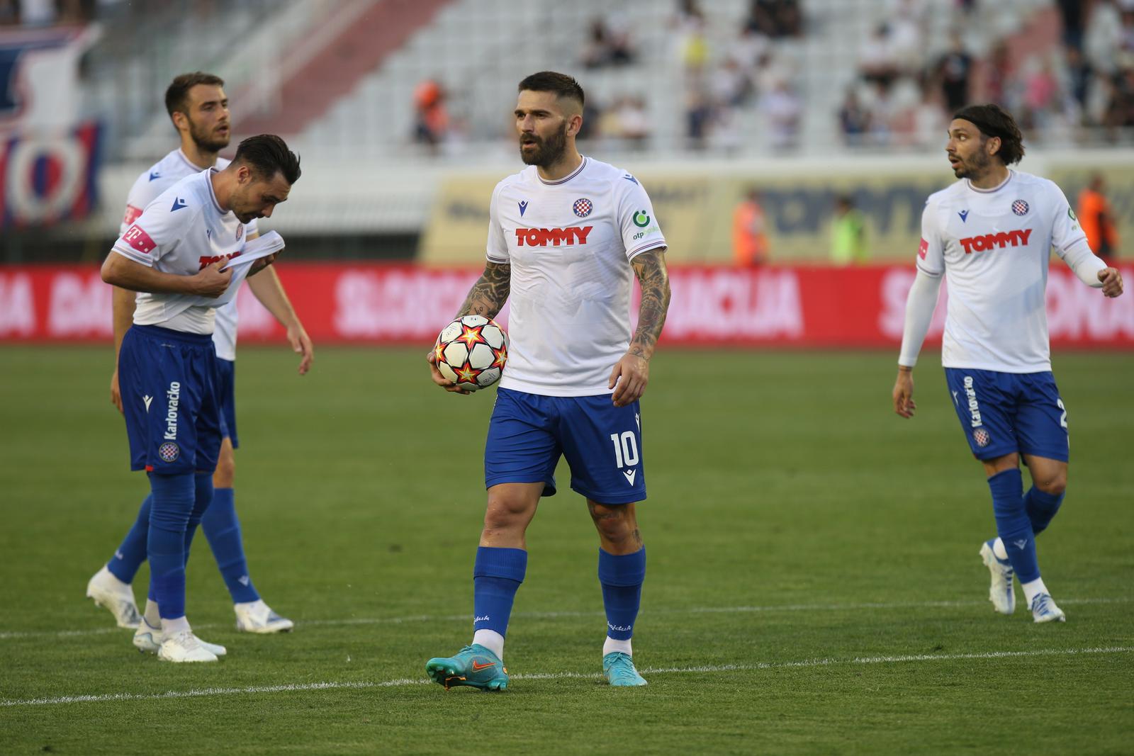14.05.2022., stadion Poljud, Split - Utakmica 35. kola Hrvatski Telekom Prve lige izmedju Hajduka i Istre 1961.  Photo: Ivo Cagalj/PIXSELL