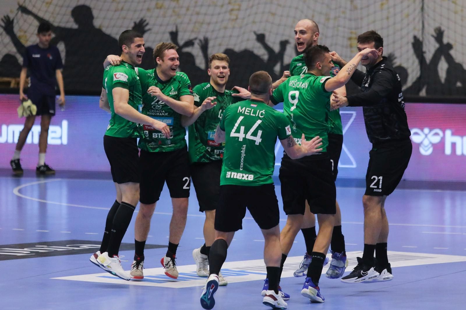 15.02.2022., Nasice - EHF Europska liga, skupina C, 7. kolo, RK Nexe - PAUC Handball Photo: Matija Habljak/PIXSELL