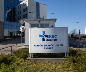 15.03.2020., Zagreb - Zgrada Klinickog Bolnickog Centra Zagreb  - Rebro.rPhoto: Davor Puklavec/PIXSELL