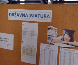 18.04.2019., Slavonski Brod -  U srednjim skolama u tijeku je ljetni rok drzavne mature. rPhoto: Ivica Galovic/PIXSELL