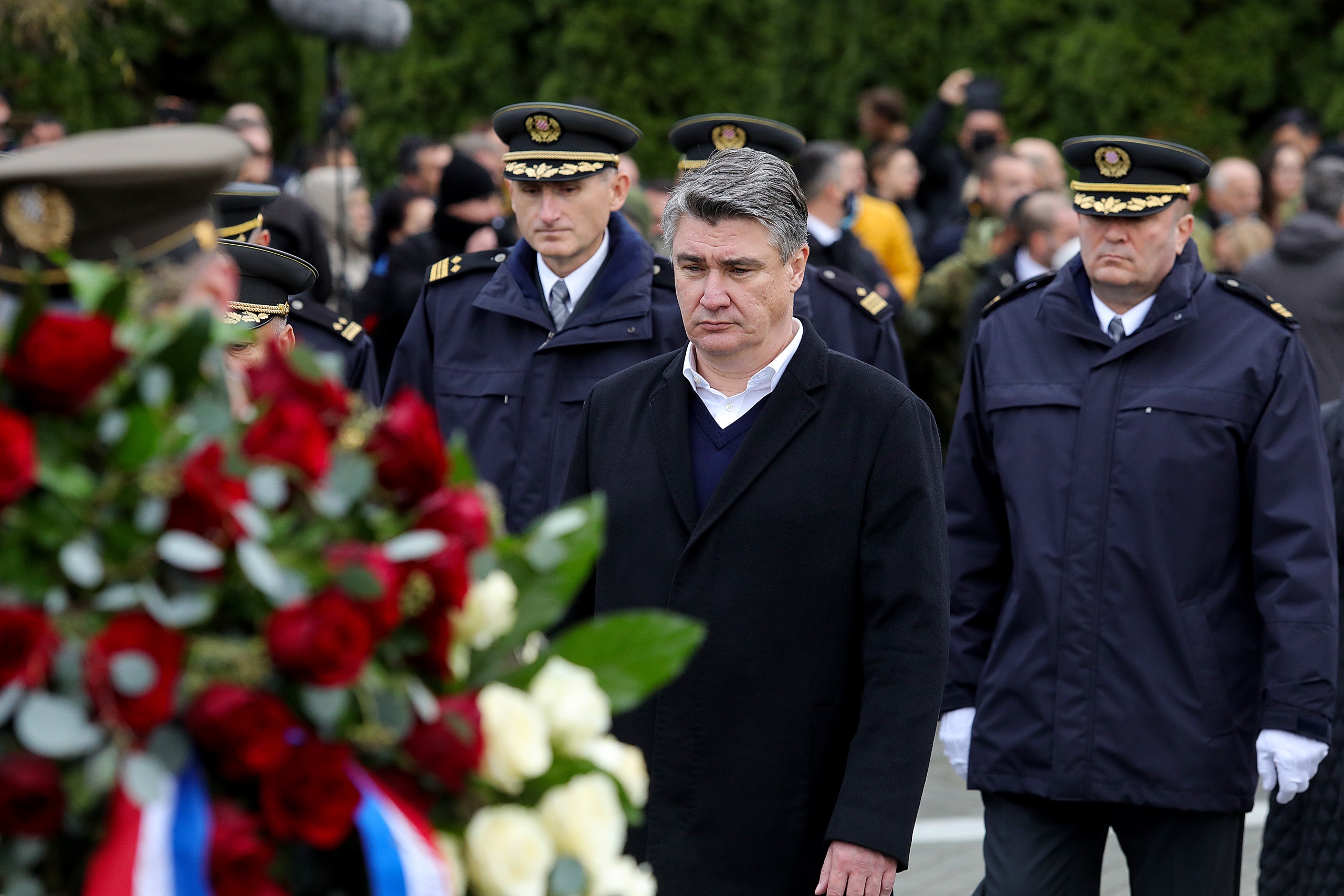 18.11.2021., Vukovar - Obiljezavanje 30. obljetnice vukovarskog stradanja pod nazivom Dan sjecanja na zrtvu Vukovara 1991.- 2021.  Photo: Dubravka Petric/PIXSELL