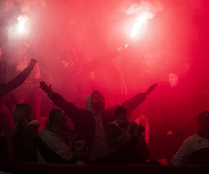 20.04.2022., stadion Poljud, Split - Hrvatski Telekom Prva liga, 09. kolo, HNK Hajduk - GNK Dinamo. Photo: Milan Sabic/PIXSELL