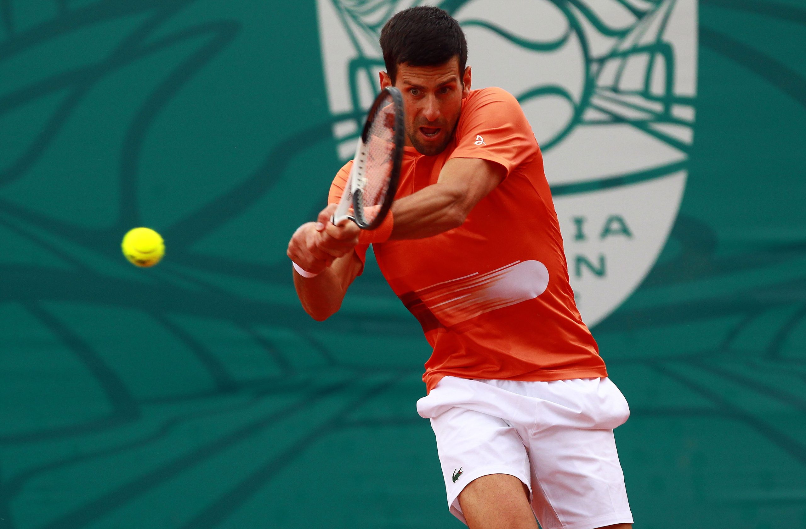 21, April, 2022, Belgrade - The match of the quarterfinals of the Serbia Open tennis tournament between Novak Djokovic (SRB) and Miomir Kecmanovic (SRB). Novak Djokovic. Photo: A.K./ATAImages

21, april, 2022, Beograd - Mec cetvrtine finala teniskog turnira Serbia Open izmedju Novaka Djokovica (SRB) i Miomira Kecmanovica (SRB). Photo: A.K./ATAImages Photo: A.K./ATAImages/PIXSELL