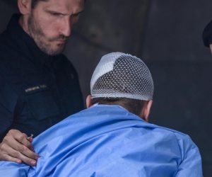 23.05.2022., Velika Gorica - U tijeku je ispitivanje navijaca nakon nereda na autocesti A1 kod Desinca. Dio navijaca doveden je na Zupanijski sud u Velikoj Gorici. Photo: Igor Soban/PIXSELL