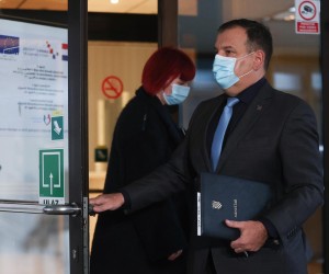 24.01.2021., Zagreb - Ministar zdravstva Vili Beros odrzao konferenciju za medije. Photo: Marko Prpic/PIXSELL