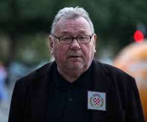 24.05.2022., Zagreb - U koncertnoj dvorani Blagoja Berse Muzicke akademije Pocasni bleiburski vod (PBV) priredili su komemorativnu akademiju  u povodu 77. godisnjice bleiburske tragedije i kriznog puta. Photo: Zeljko Hladika/PIXSELL