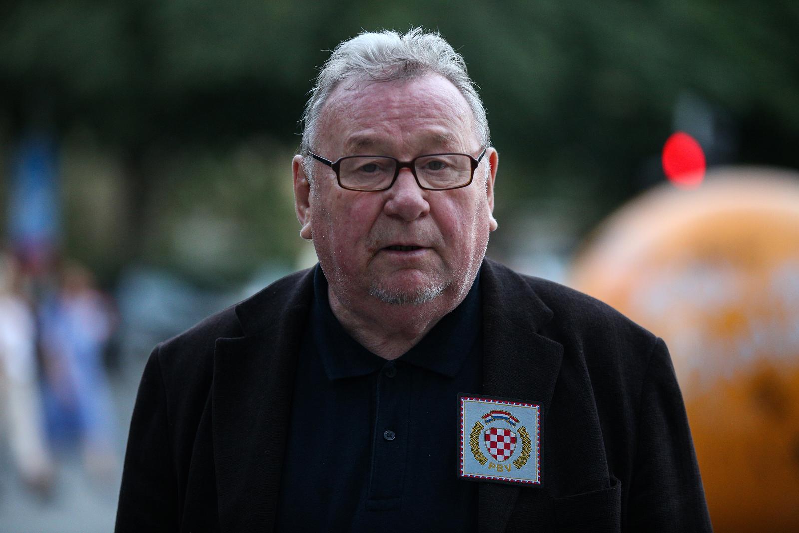 24.05.2022., Zagreb - U koncertnoj dvorani Blagoja Berse Muzicke akademije Pocasni bleiburski vod (PBV) priredili su komemorativnu akademiju  u povodu 77. godisnjice bleiburske tragedije i kriznog puta. Photo: Zeljko Hladika/PIXSELL