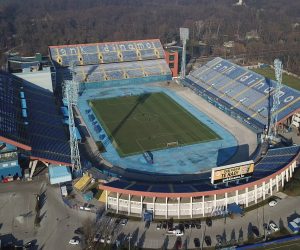 08.01.2020., Zagreb - Fotografija stadiona Maksimir iz zraka. Photo: PIXSELL
