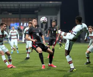25.03.2021., stadion Bonifika, Koper, Slovenija - UEFA Europsko U21 prvenstvo, skupina D, Portugal - Hrvatska. Photo: Luka Stanzl/PIXSELL